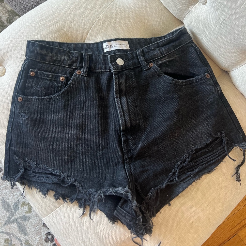 Zara denim shorts